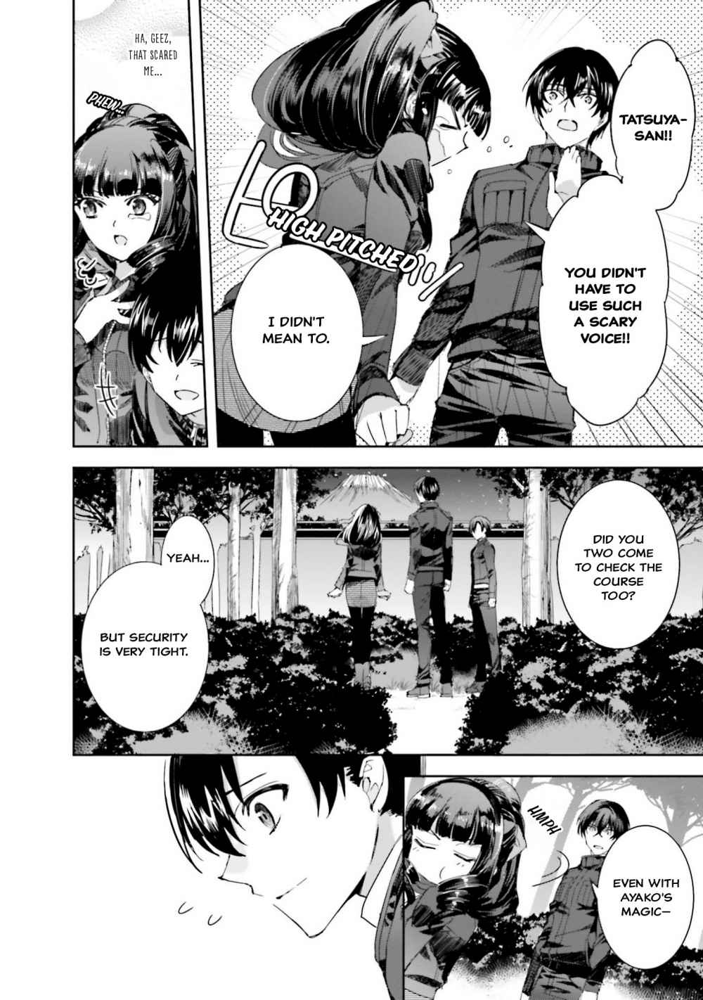 Mahouka Koukou no Rettousei - Steeplechase-hen Chapter 10 14